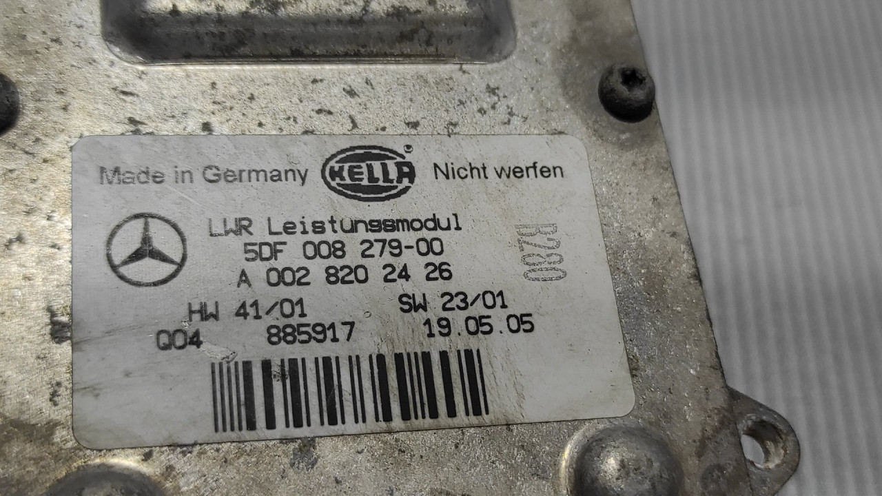 BALAST FARA MERCEDES E KLASA (W211) > 02-07 A0028202426