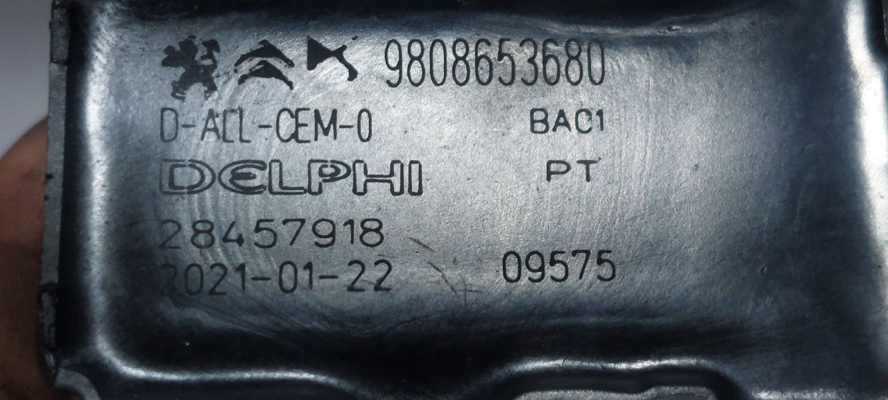 DIJELOVI BOMBINA PEUGEOT 308 > 17-21 9808653680