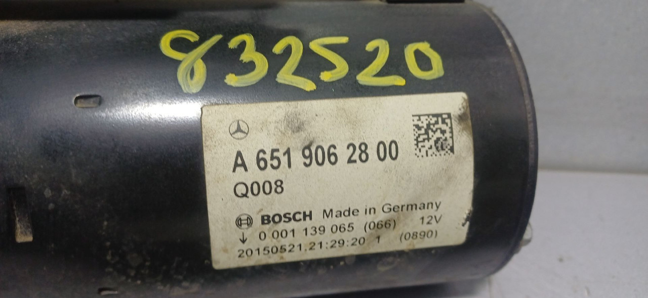 DIJELOVI ALNASER MERCEDES GLE (W166) > 15-18 2.2 A6519062800