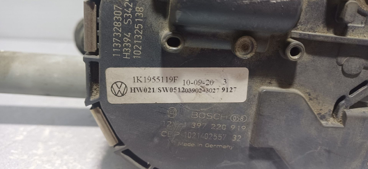 MOTORIC PREDNJEG BRISACA VW GOLF 6 SW > 09-13 1K1955119F