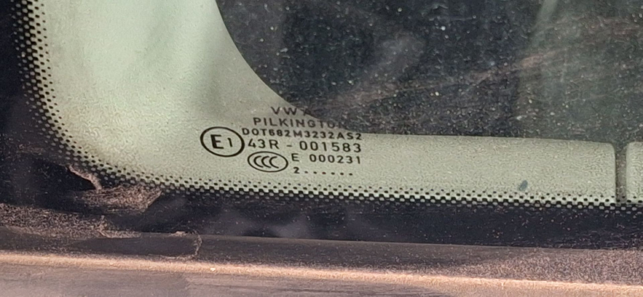 DIJELOVI STAKLO VW UP > 12-16 1.0