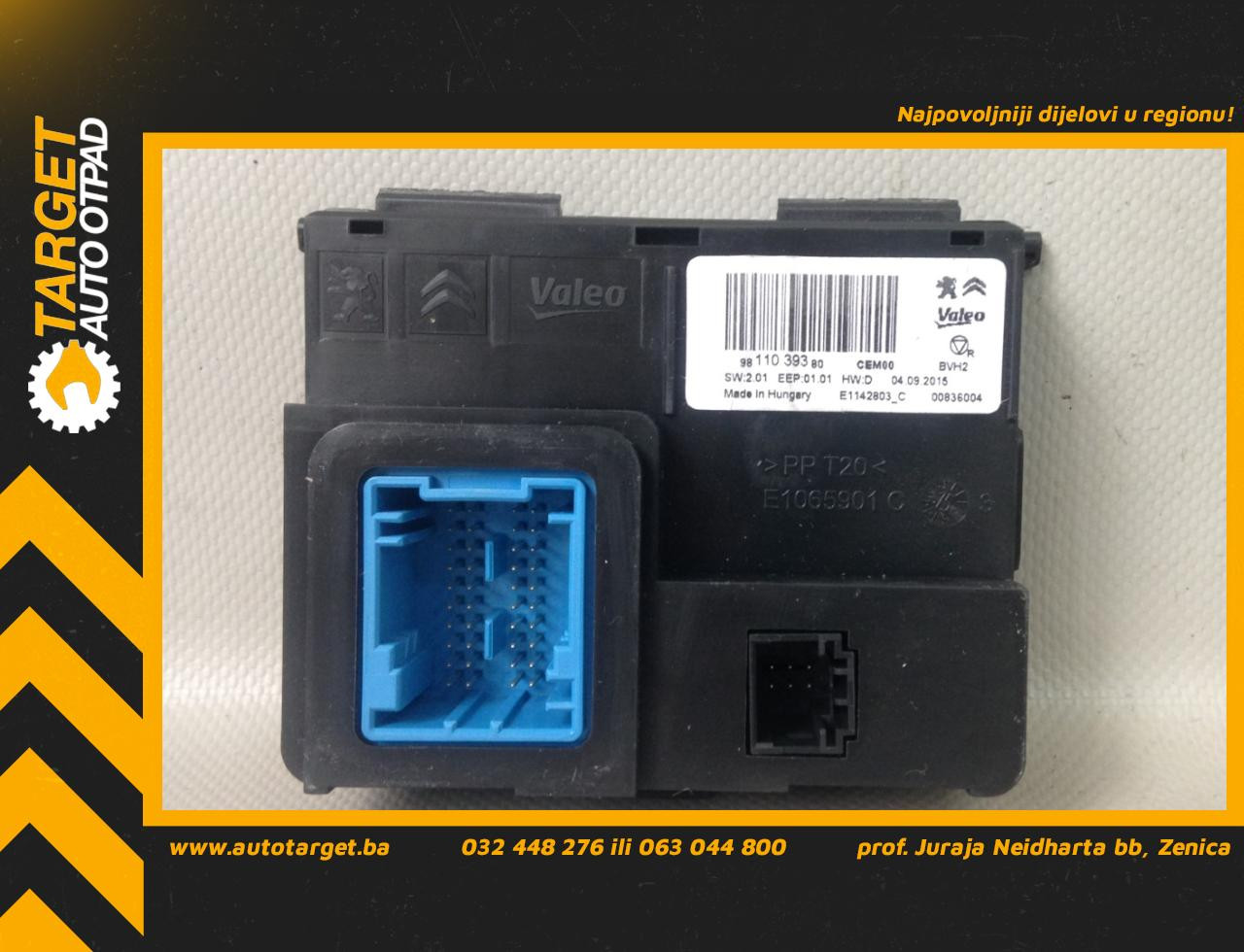ELEKTRONIKA MODUL PEUGEOT 308 > 13-17 9811039380 9811039380