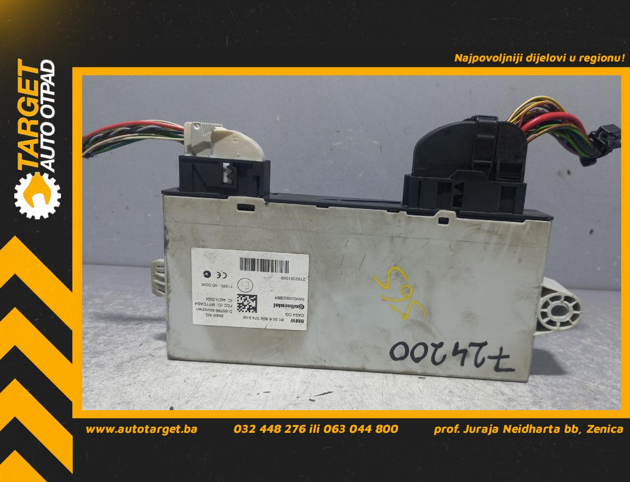 ELEKTRONIKA MODUL BMW SERIJA 5 (F10/F11) > 13-16 680937