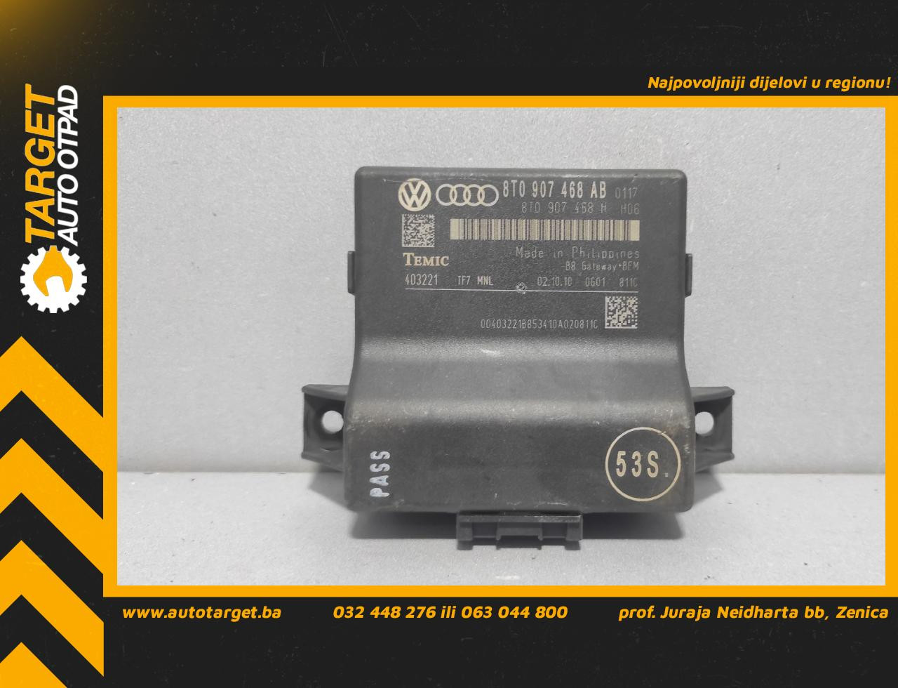 ELEKTRONIKA MODUL AUDI A4 (B8) > 07-11 8T0907468AB