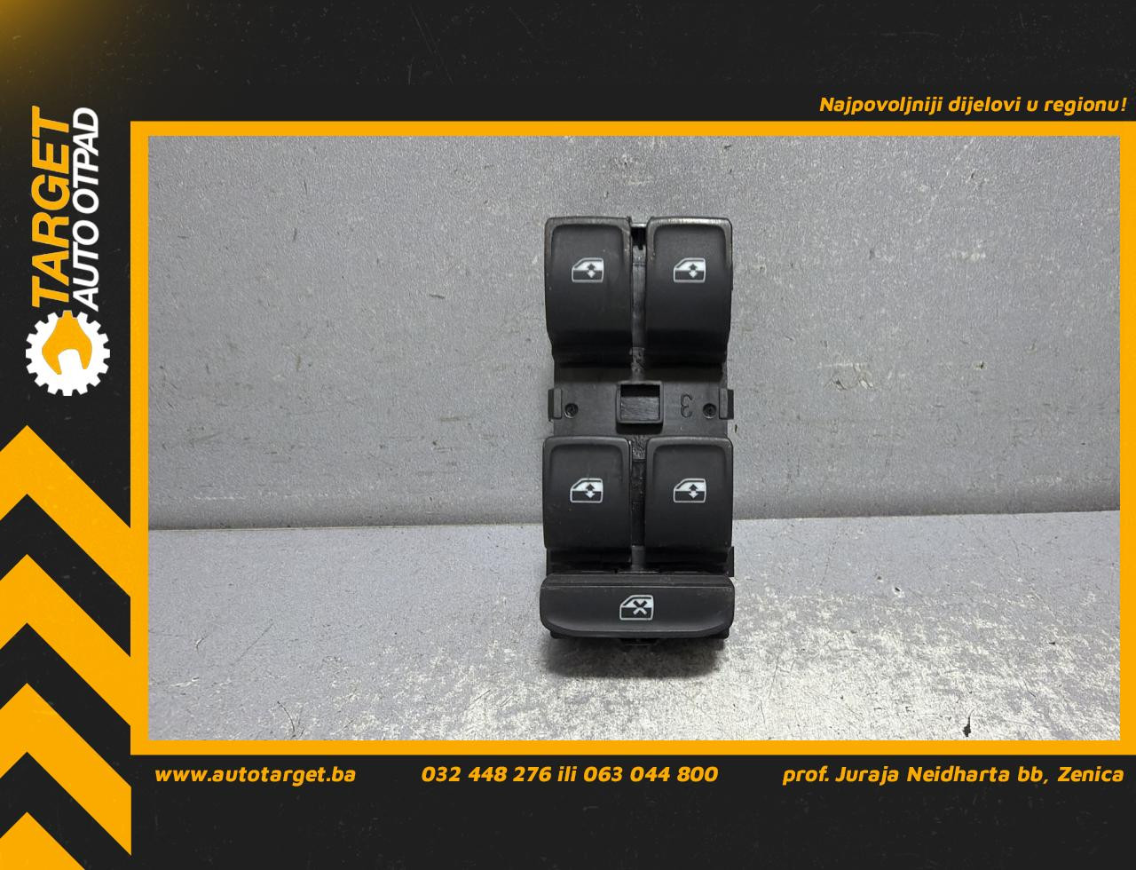 DIJELOVI PREKIDACI PROZORA VW PASSAT B8 > 14-19 1.6 5G0959857D