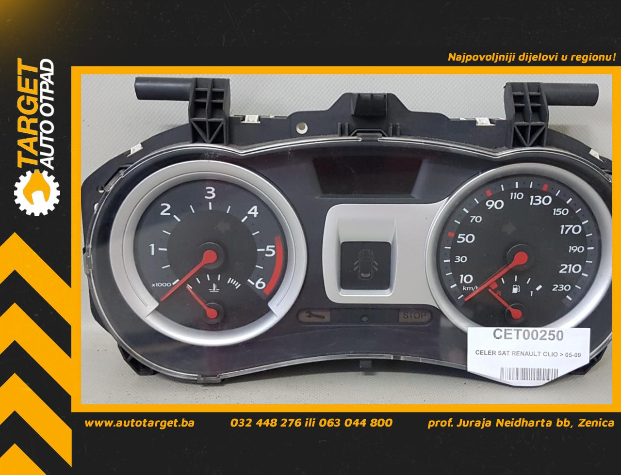 DIJELOVI CELER SAT RENAULT CLIO > 05-09 8200761861