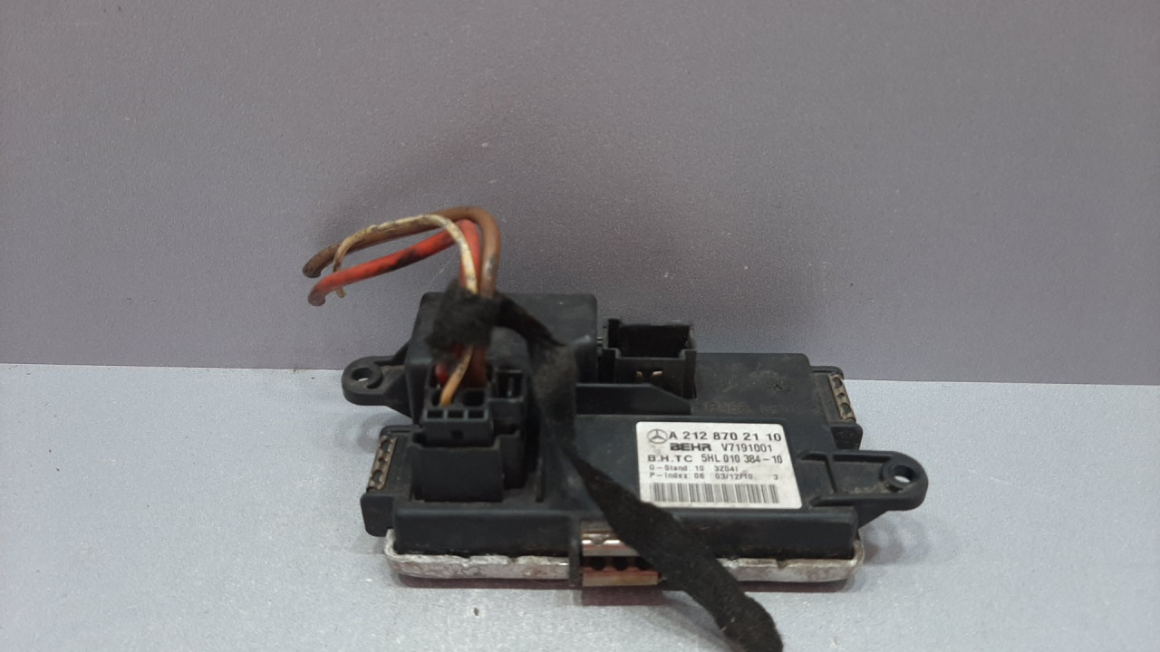 ELEKTRONIKA REOSTAT MERCEDES E KLASA (W212) > 09-13 A21