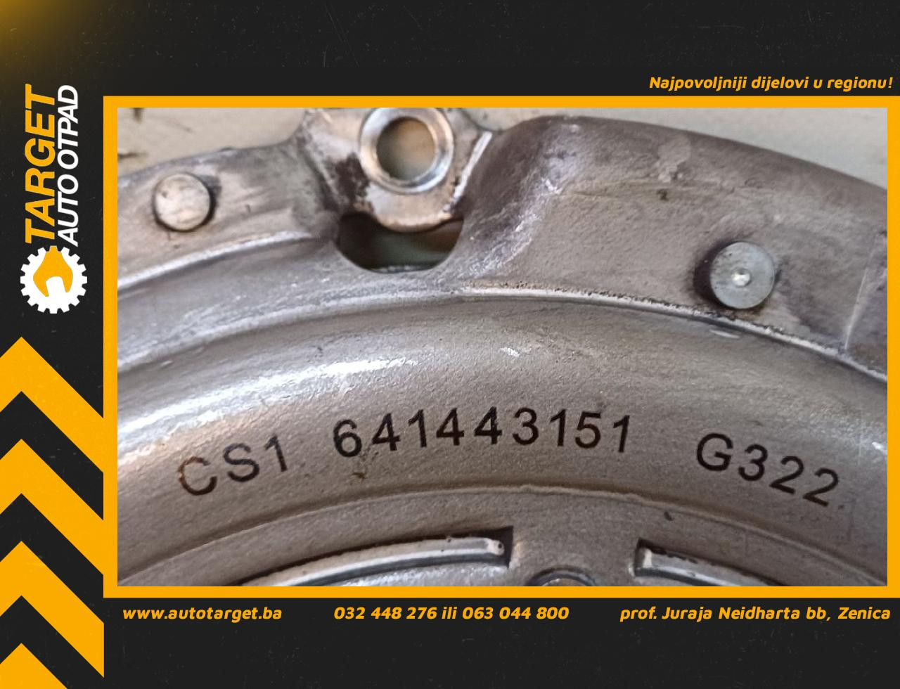 DIJELOVI KORPA VW GOLF 6 > 08-12 1.6 641443151