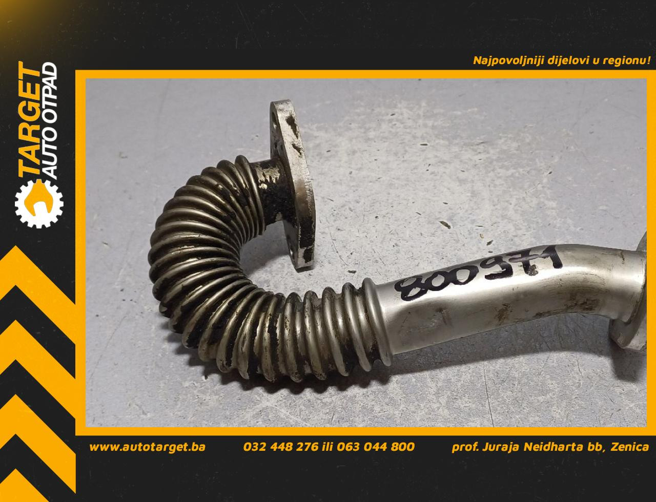 DIJELOVI CRIJEVO EGRA NISSAN PRIMASTAR > 07-15 2.0 8200626222