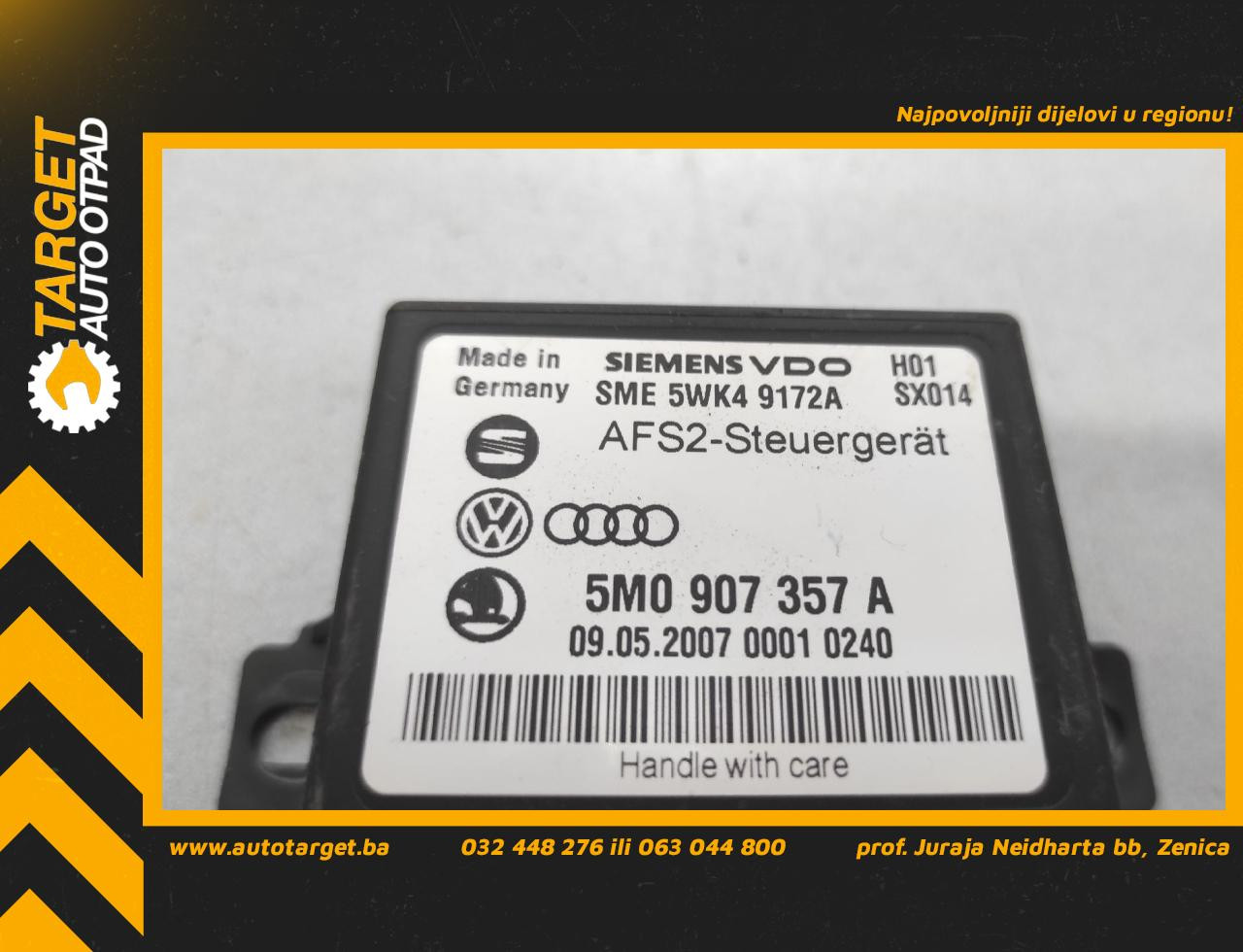 DIJELOVI ELEKTRONIKA MODUL VW PASSAT B6 > 05-10 5M0907357A