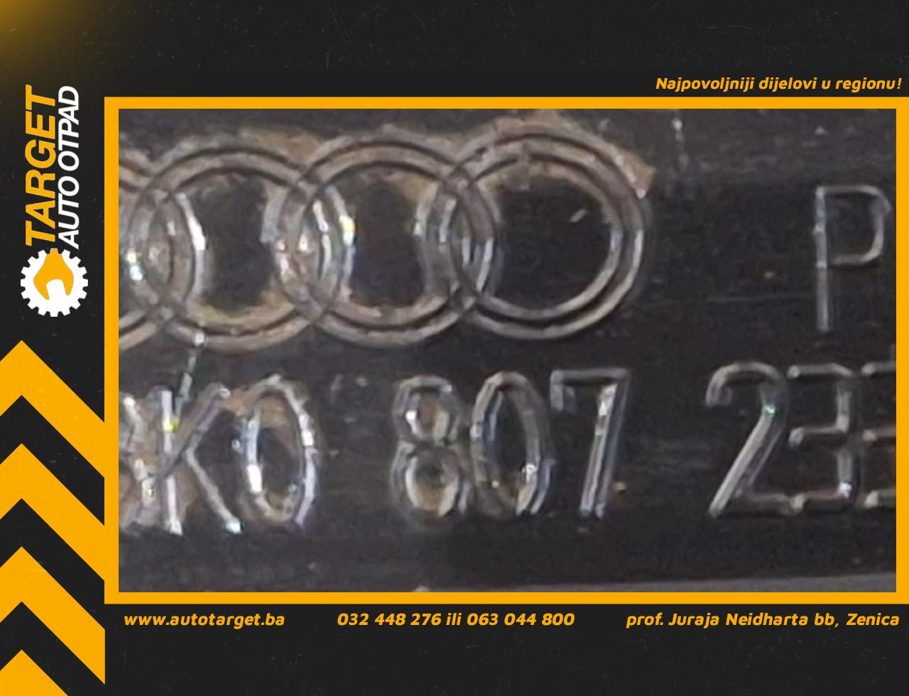POTPORA PREDNJEG BRANIKA AUDI A4 (B8) > 07-11 8K0807233