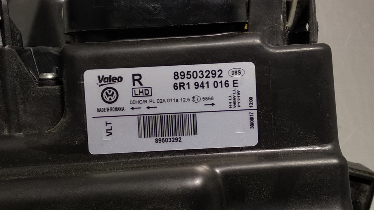 DIJELOVI FAR VW POLO > 09-14 6R1941016E