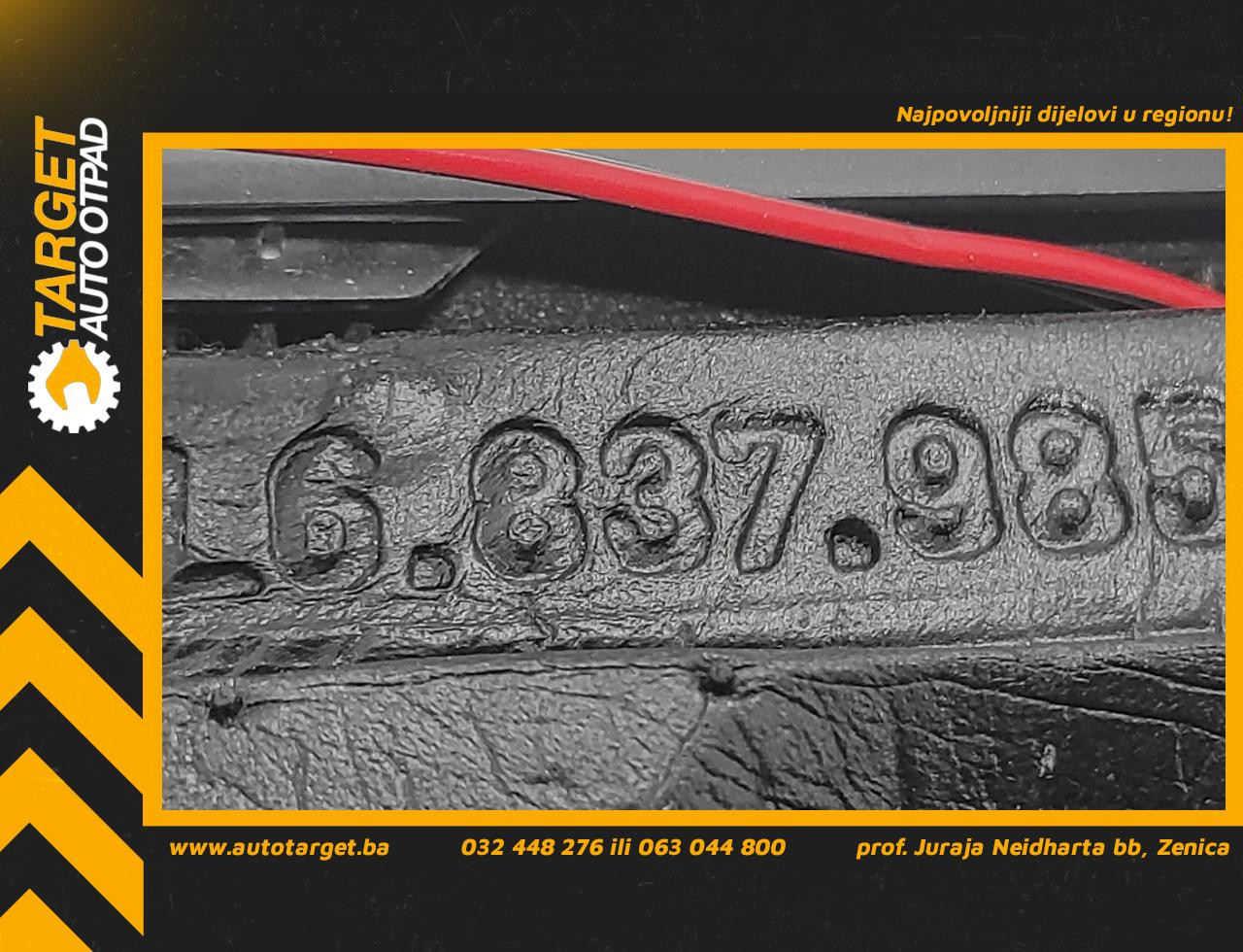 DIJELOVI ZVUCNIK VW TOUAREG > 02-06 7L6837985