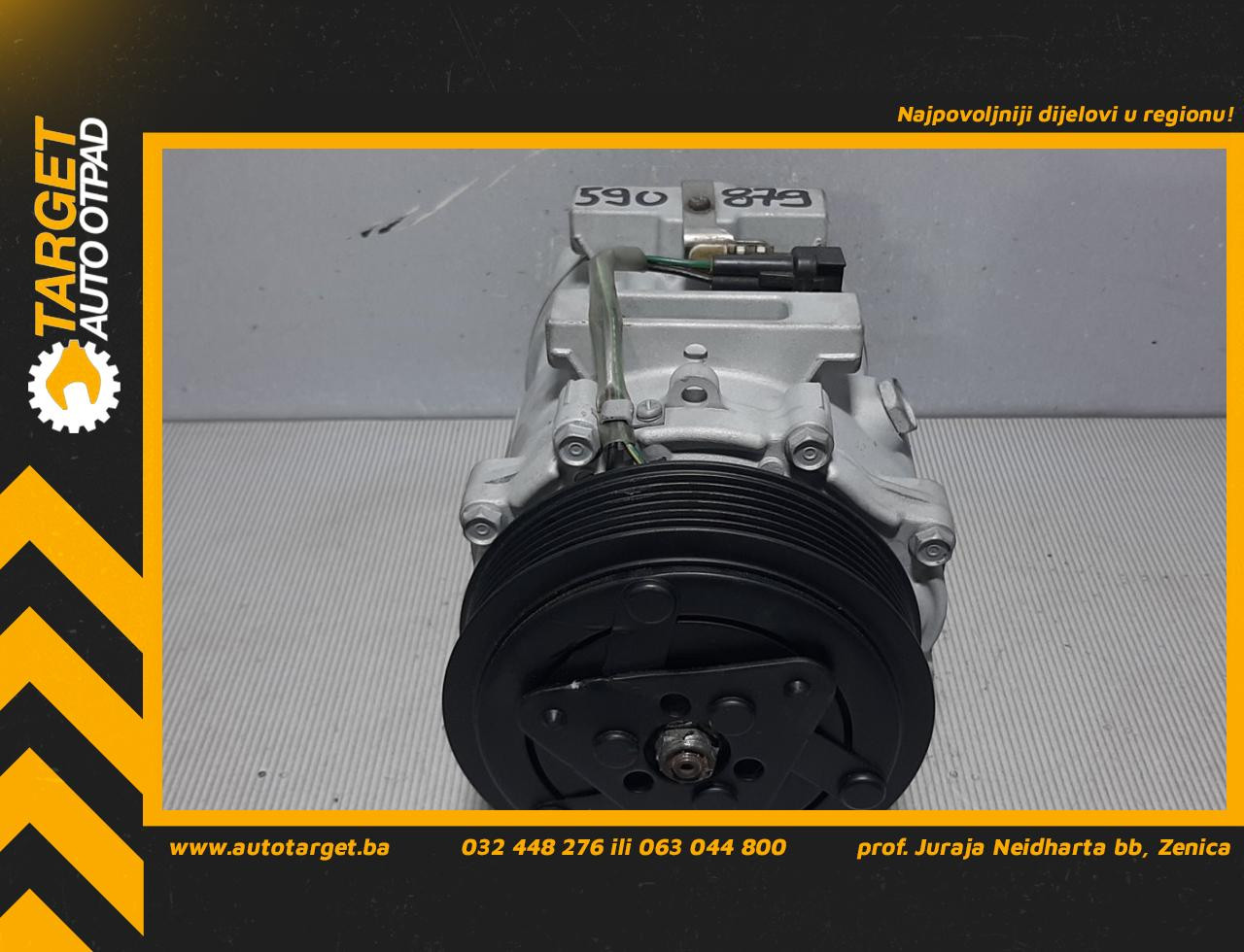 DIJELOVI KOMPRESOR KLIME VOLVO S40/V50 > 04-07 2.0 3M5H19D629HE