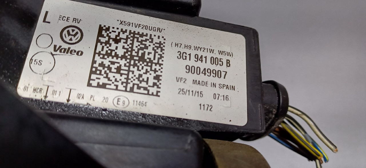 DIJELOVI FAR OSTECEN VW PASSAT B8 > 14- 3G1941005B