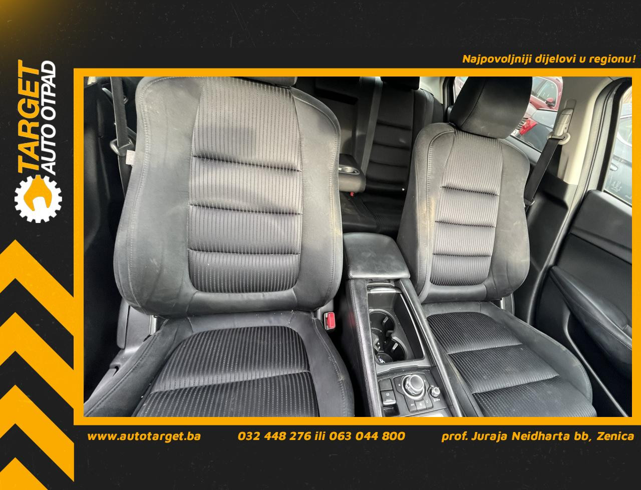 DIJELOVI SJEDISTA MAZDA 6 > 13-16 2.2