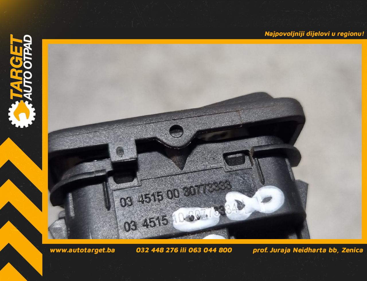 DIJELOVI PREKIDAC VOLVO S40/V50 > 04-07 30773333