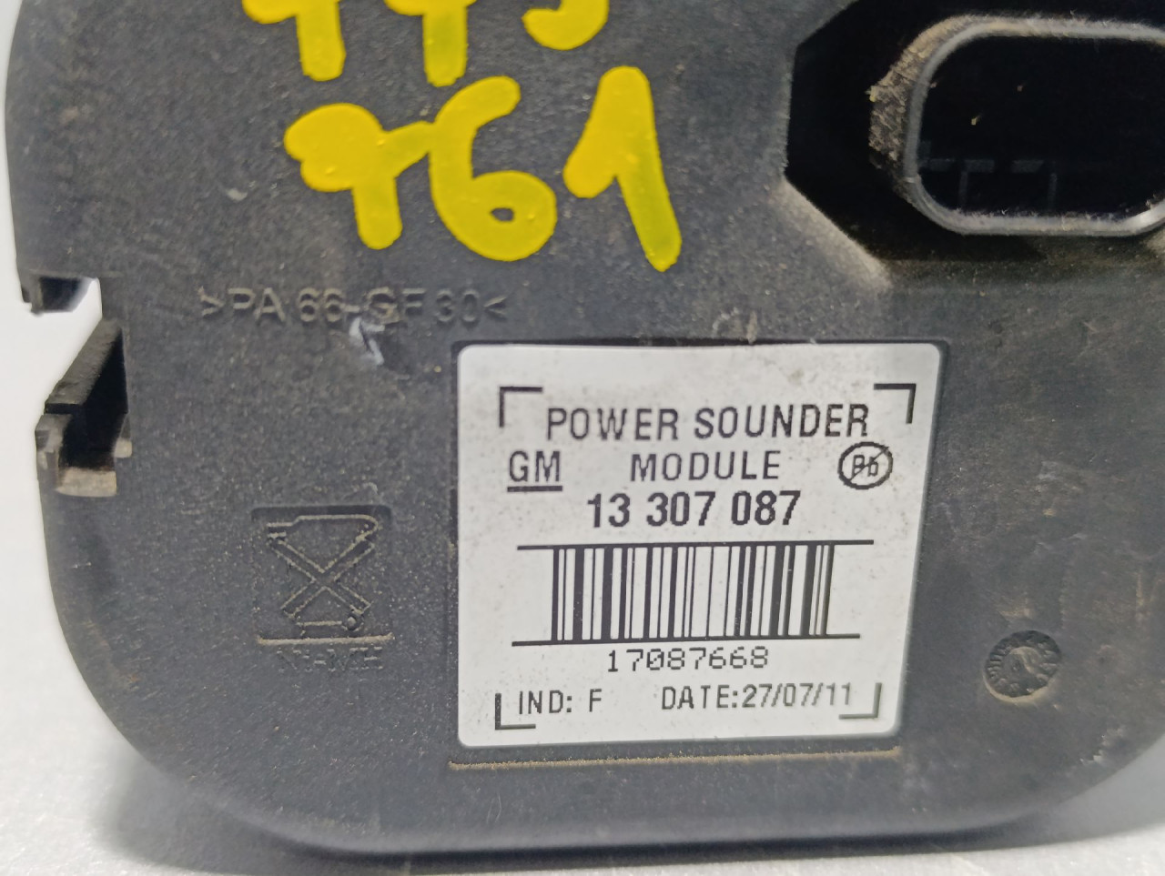 ELEKTRONIKA ALARMA OPEL INSIGNIA > 09-13 13307087