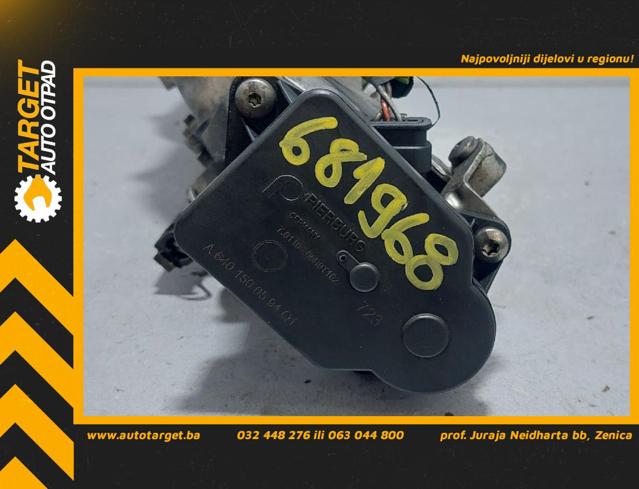 MOTORIC KLAPNE USISNE GRANE MERCEDES A KLASA (W169) > 04-07 A6401