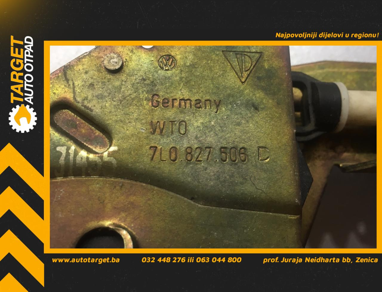 DIJELOVI BRAVA GEPEKA VW TOUAREG > 02-06 7L0827506D