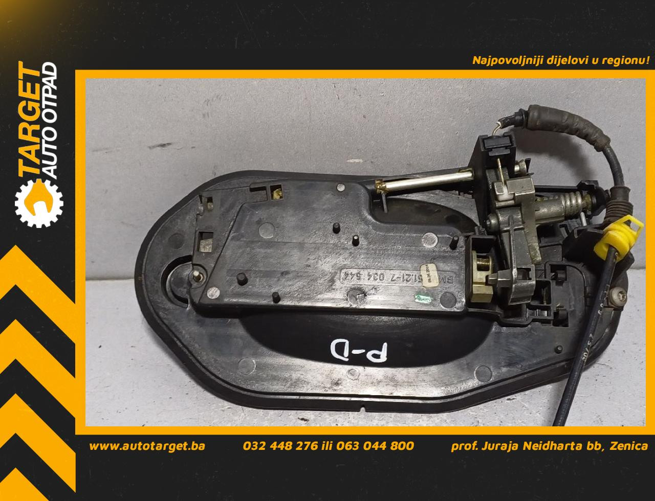 DIJELOVI RUCKA VRATA BMW SERIJA 5 (E60/E61) > 03-07 7034544