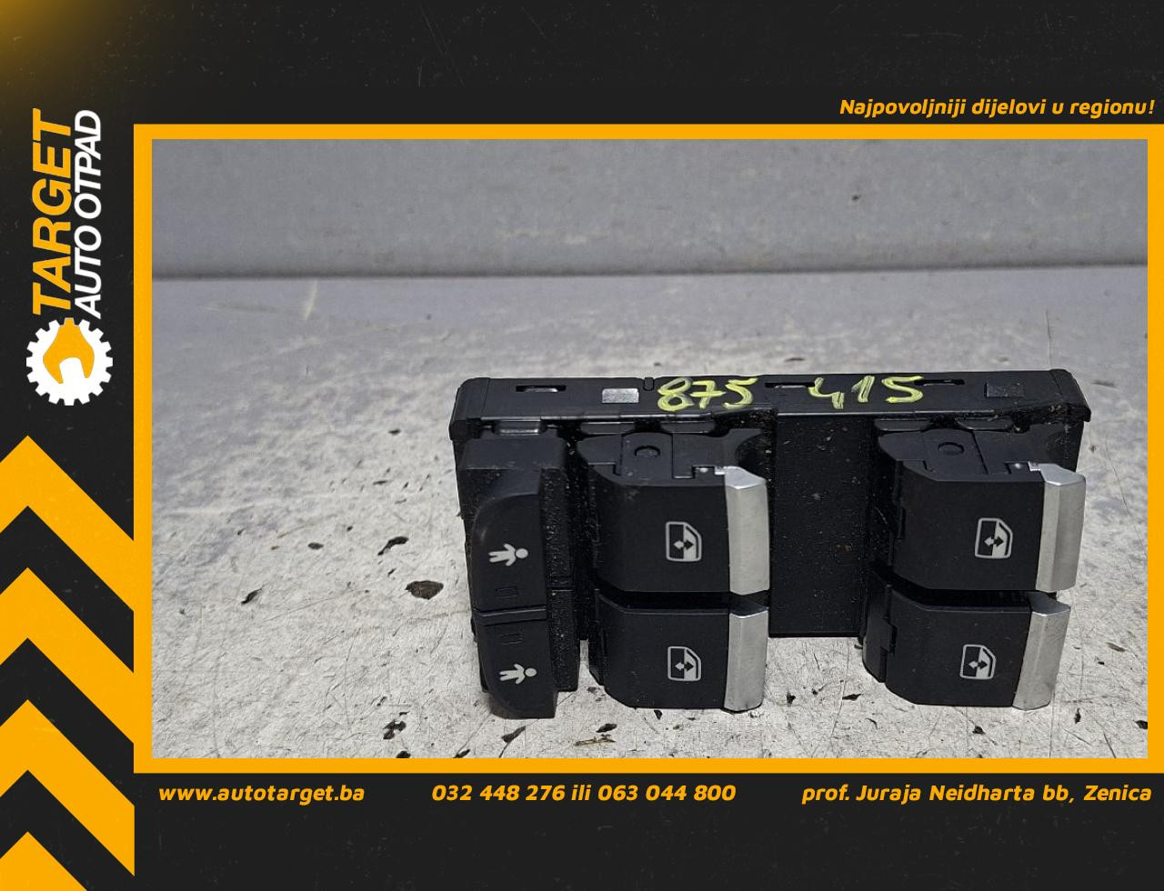 DIJELOVI PREKIDACI PROZORA AUDI A4 (B9) > 15-18 2.0 4M0959851B