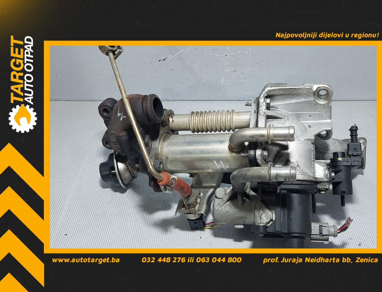 HLADNJAK EGR VENTILA NISSAN JUKE > 11-14 8200912059