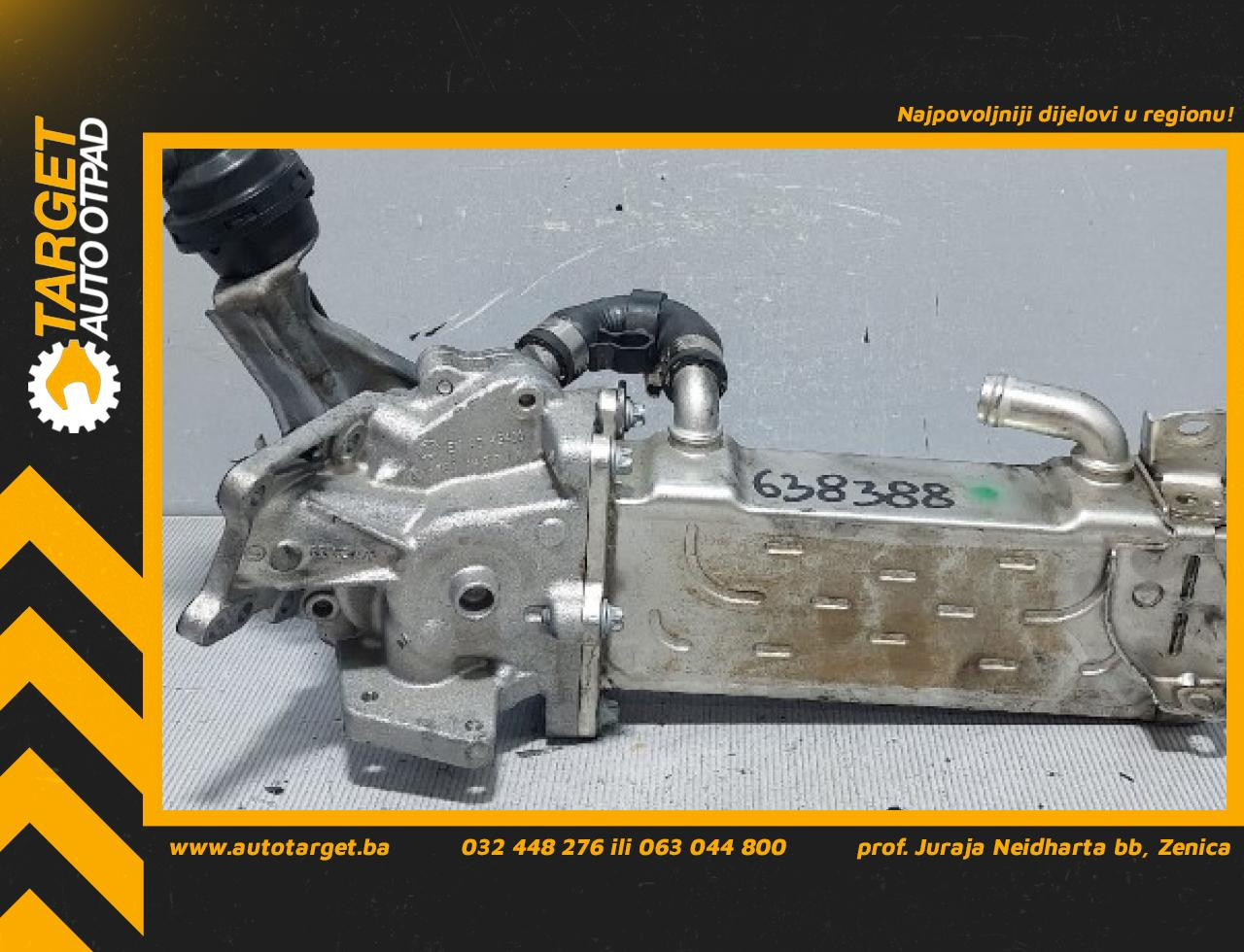HLADNJAK EGR VENTILA MERCEDES C KLASA (W204) > 11-13 A6