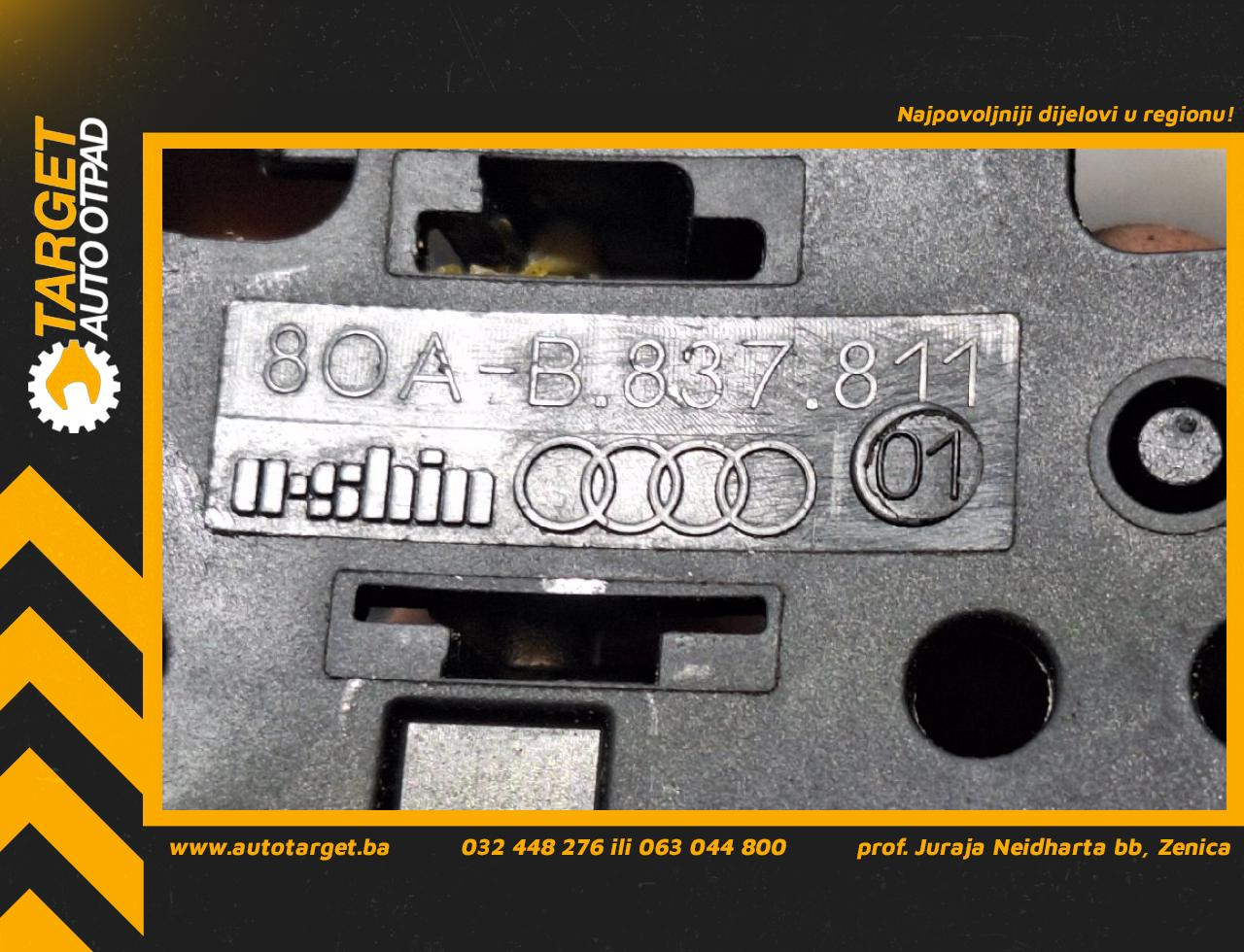 DIJELOVI RUCKA VRATA AUDI Q5 (FY) > 17 - 20  2.0 80A837811