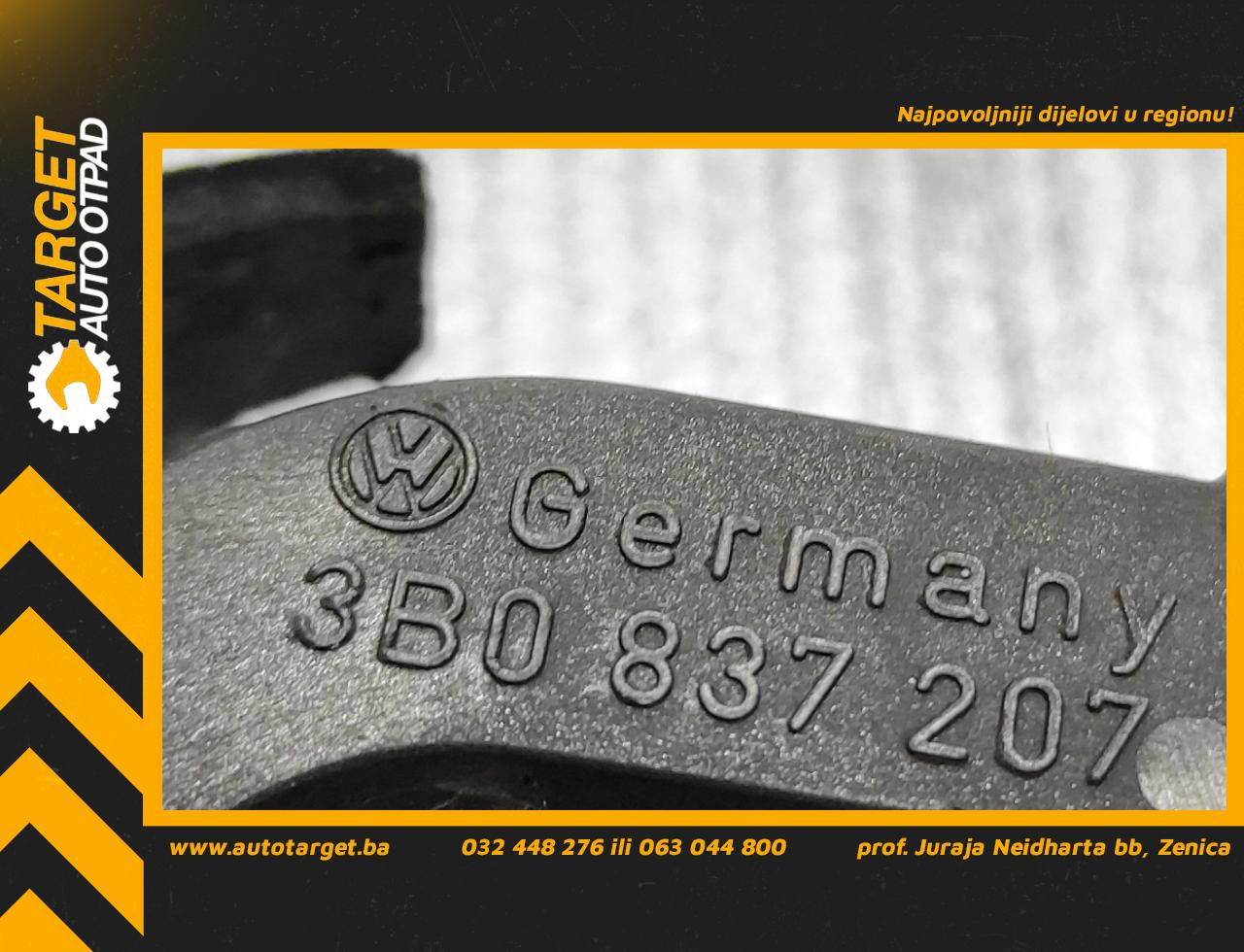 DIJELOVI RUCKA VRATA VW GOLF 5 > 03-08 3B0837207