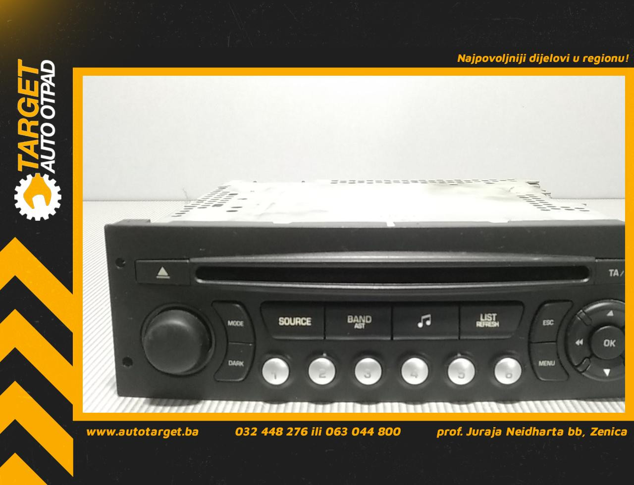 DIJELOVI RADIO CITROEN C3 > 09-13 96662669XT