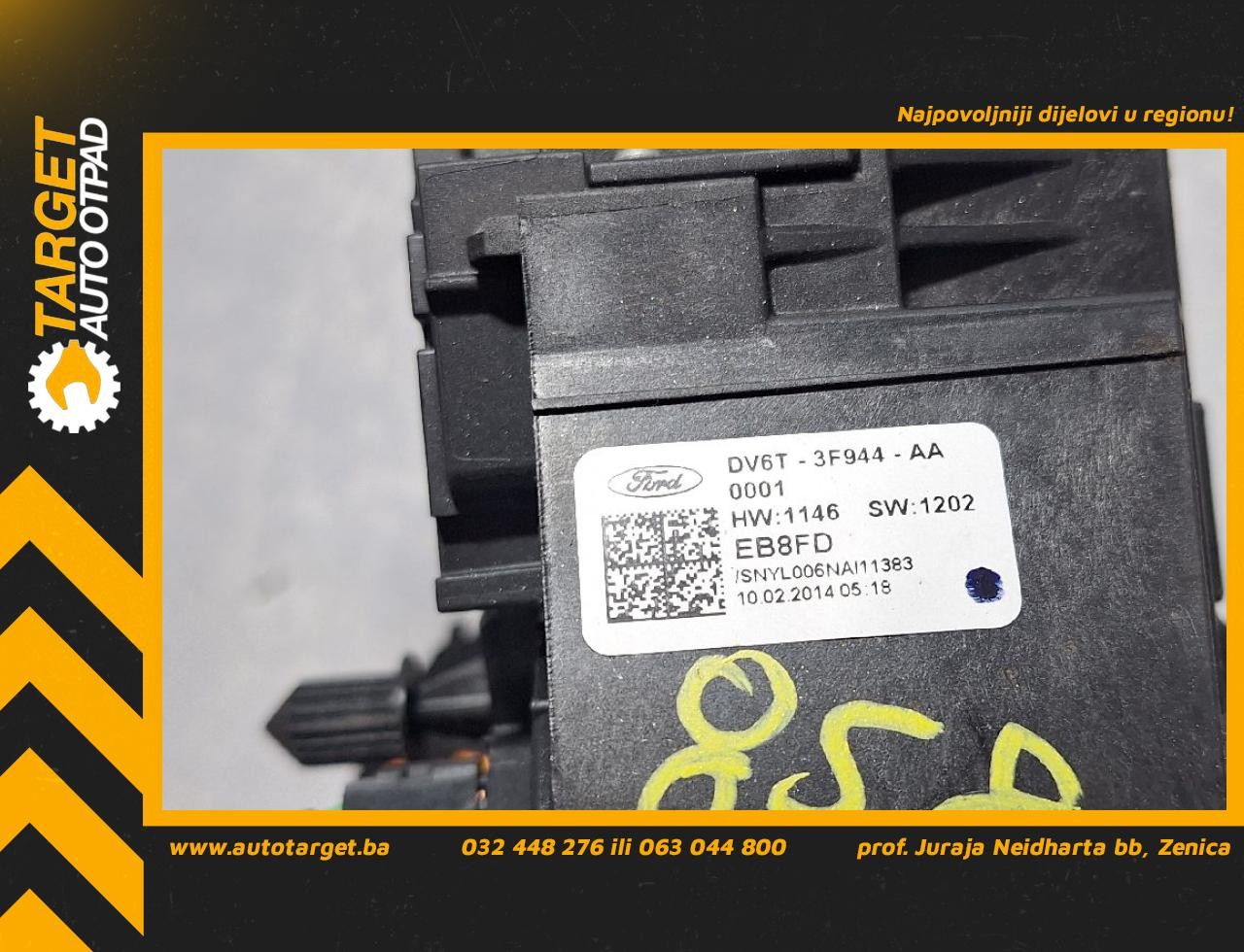 DIJELOVI RUCICE VOLANA FORD KUGA > 13-16 2.0 DV6T3F944AA