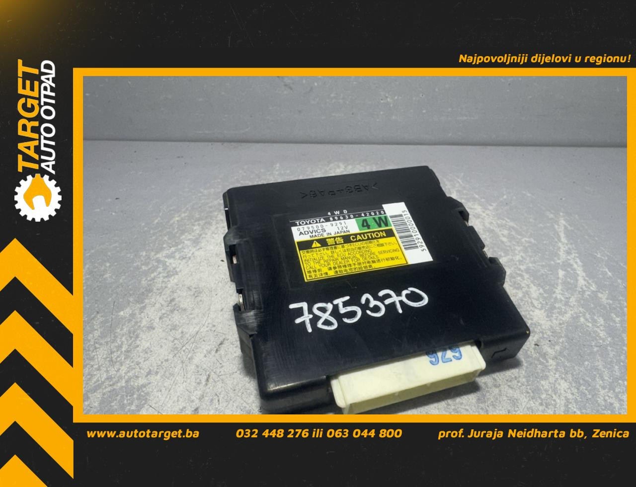 ELEKTRONIKA MODUL TOYOTA RAV 4 > 06-09 8963042020