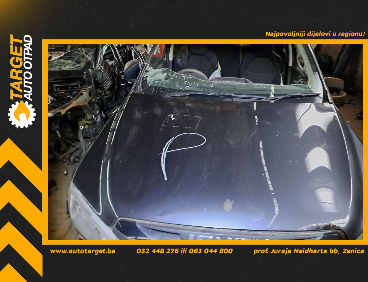 DIJELOVI HAUBA ISUZU D-MAX > 19 -