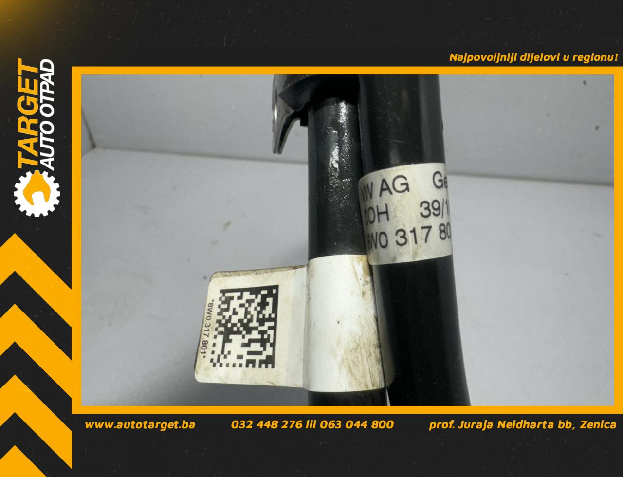 DIJELOVI CRIJEVO AUDI A6 4K > 18- 3.0 8W0317801