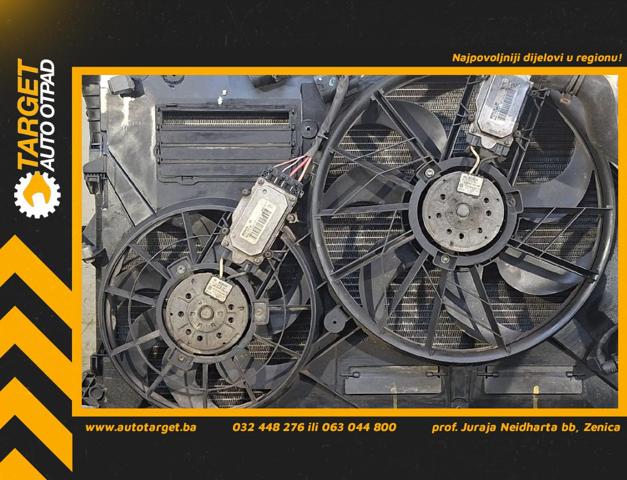 DIJELOVI NOSAC VENTILATORA AUDI Q7 (4L) > 09-15 3.0 7L0121203H