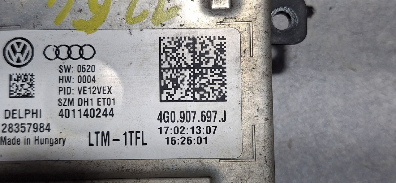 BALAST FARA VW PASSAT CC > 12-17 4G0907697