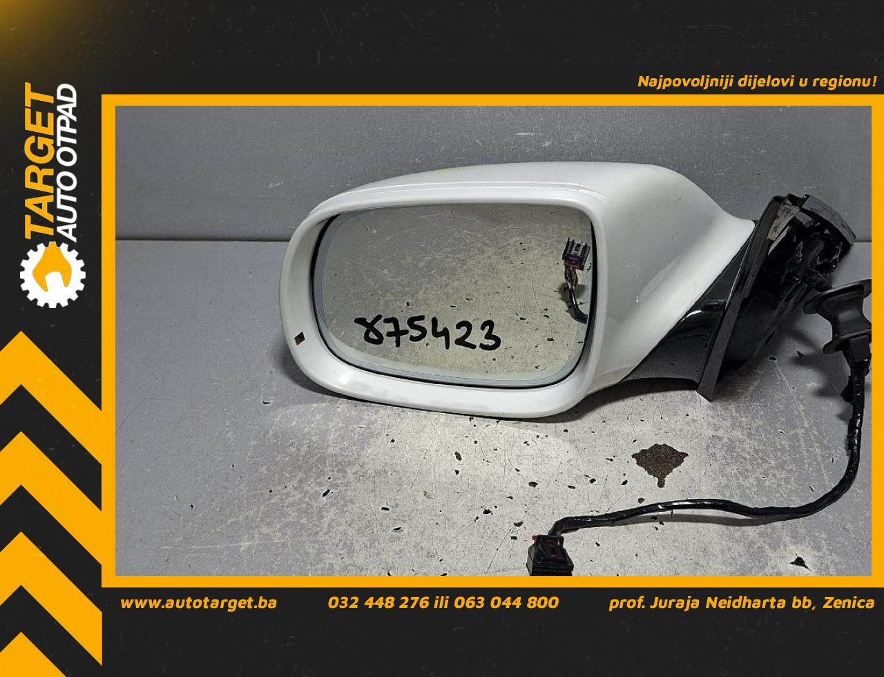 DIJELOVI RETROVIZOR AUDI Q5 > 12-16 2.0 8R2857409AD
