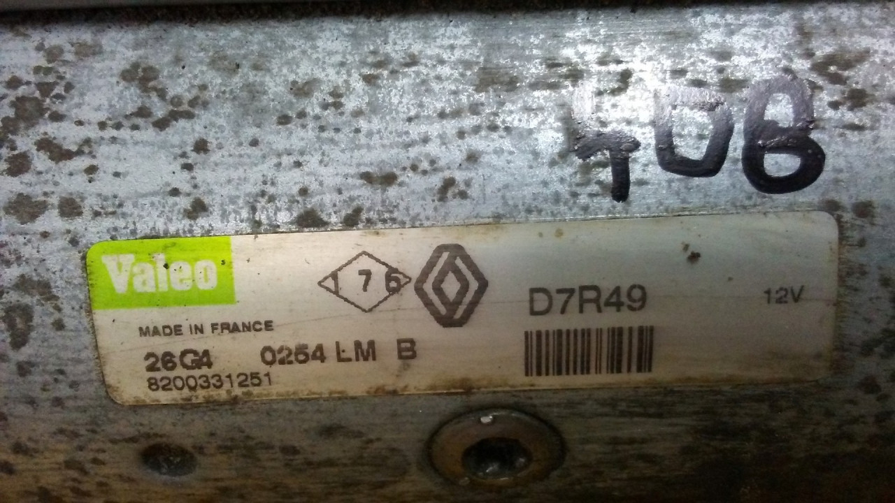 ALNASER RENAULT LAGUNA > 01-05 D7R49 82000331251