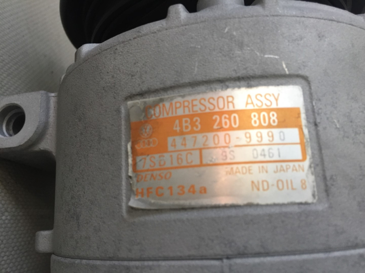 KOMPRESOR KLIME AUDI A4 (B6) > 00-04 AD020067 4B3260808