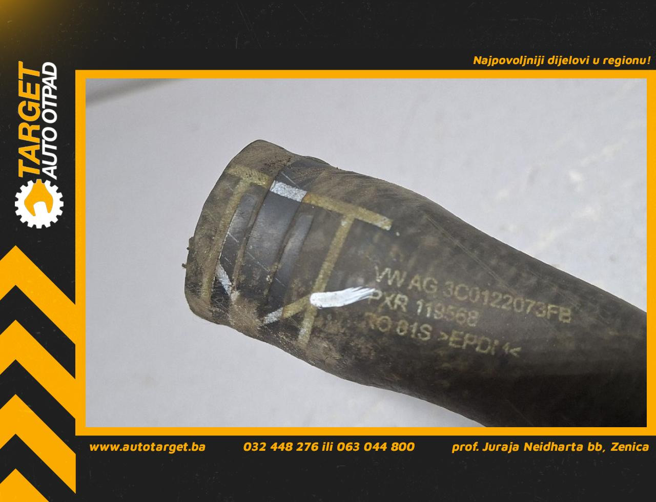 DIJELOVI CRIJEVO VW PASSAT CC > 08-11 2.0 3C0122073FB