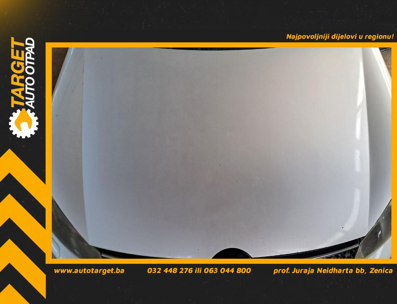 DIJELOVI HAUBA VW GOLF 6 > 08-12 2.0