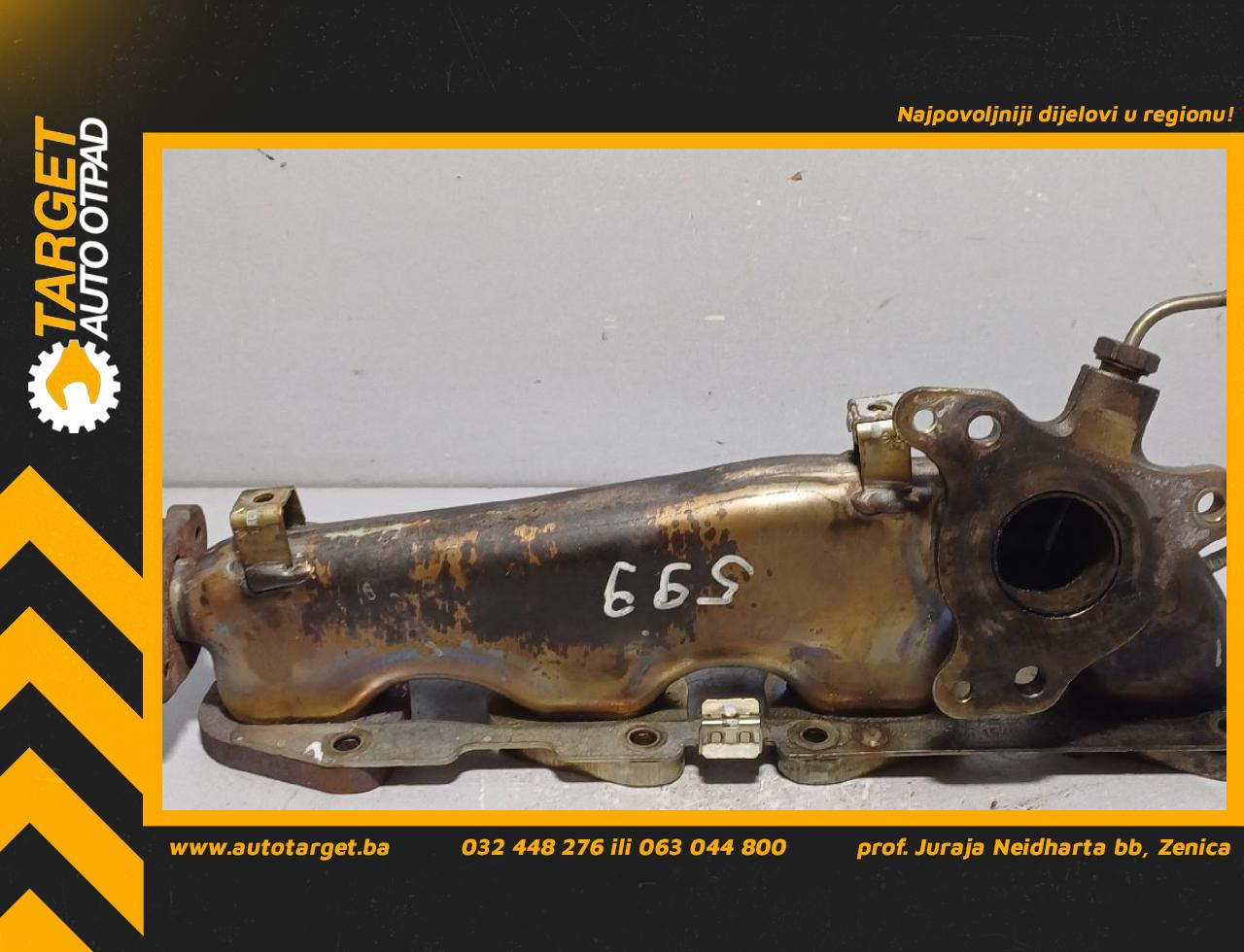 DIJELOVI IZDUVNA GRANA MERCEDES GLC (X253) > 15- 2.2 PP651140026