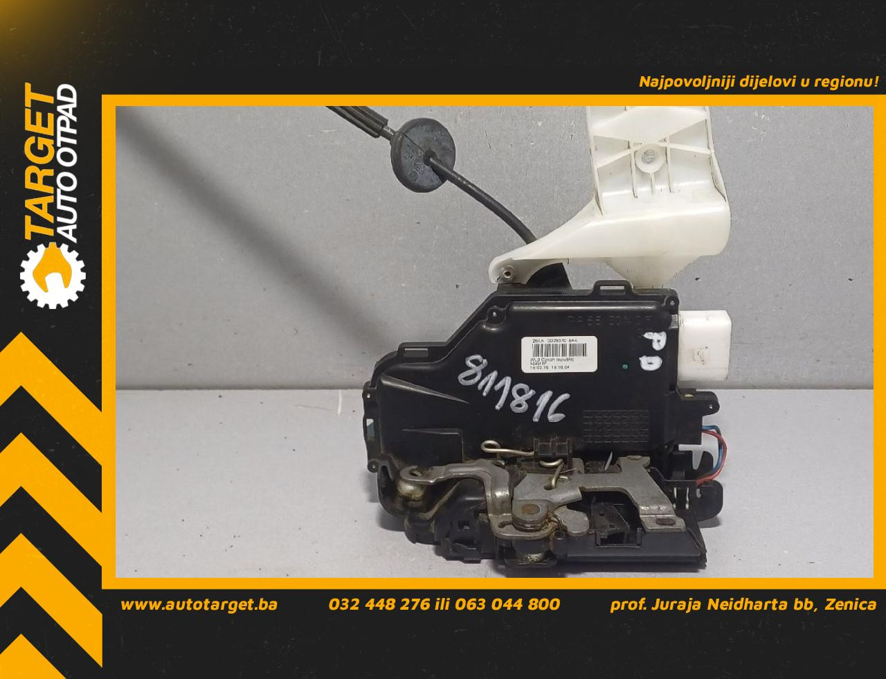 DIJELOVI BRAVA VRATA VW CADDY > 03-10 3D2837016AA
