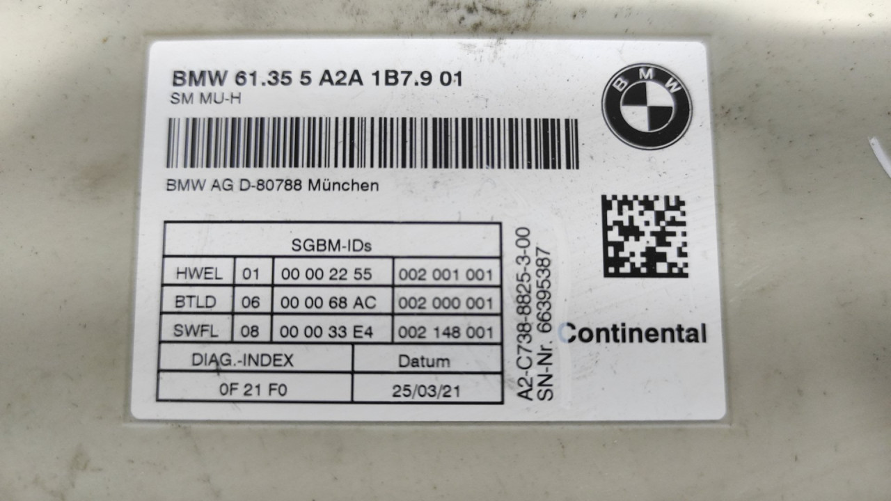 ELEKTRONIKA MODUL SJEDISTA BMW X5 (G05) > 18- BMW AG D-