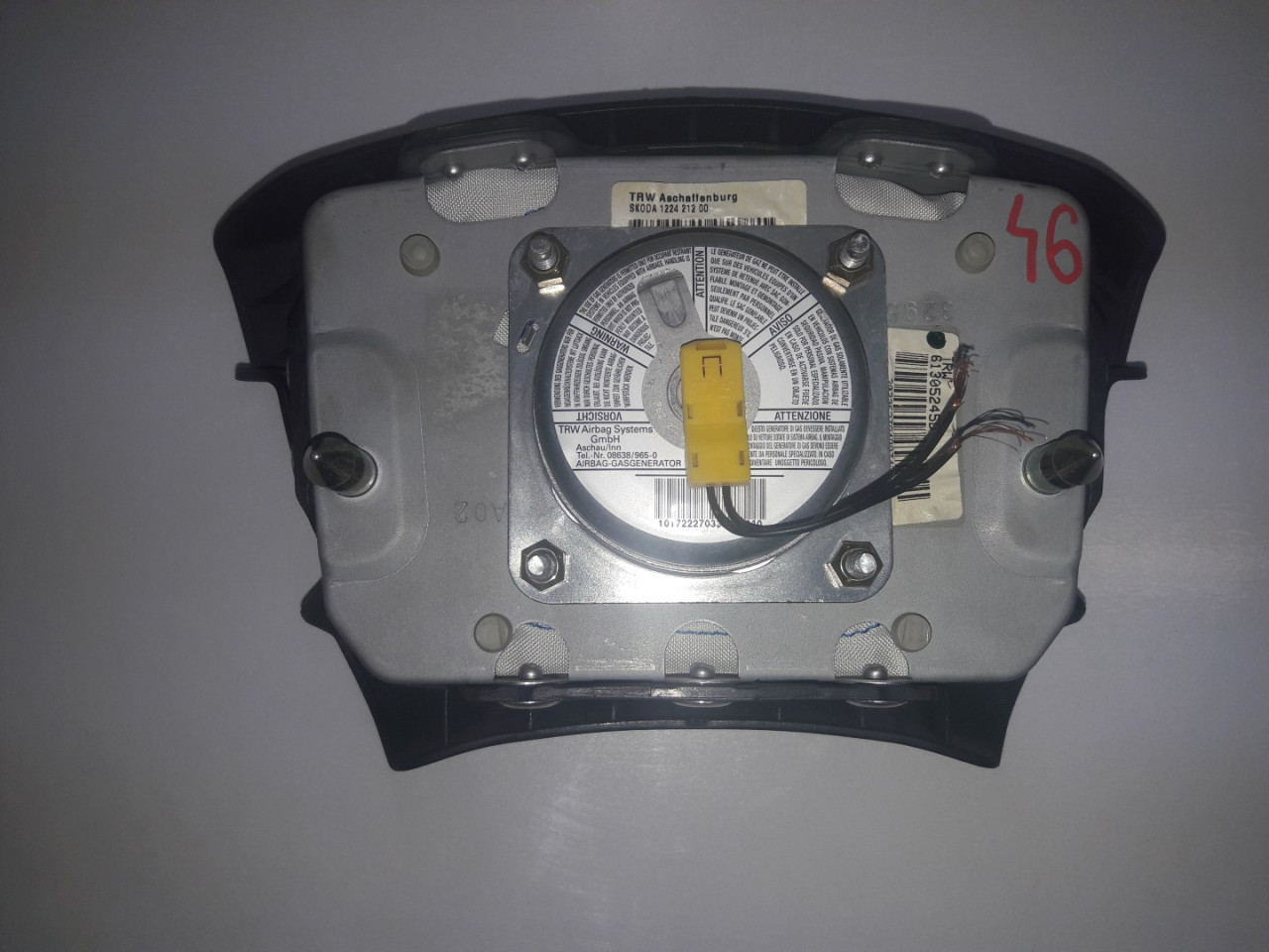 AIRBAG VOLANA SKODA FABIA > 00-04 SK320051 61305245D