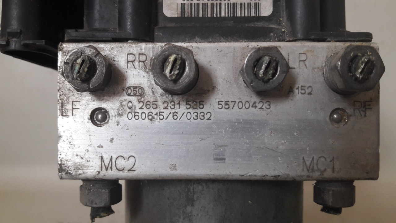 ABS ELEKTRONIKA OPEL TIGRA > 04-09 0265231585 026580042