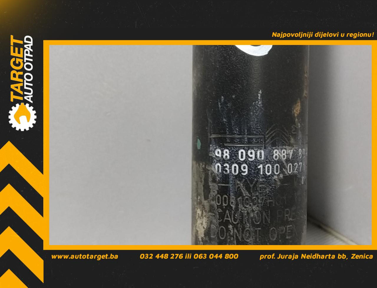 DIJELOVI AMORTIZER PEUGEOT 308 > 13-17 1.6 9809088780