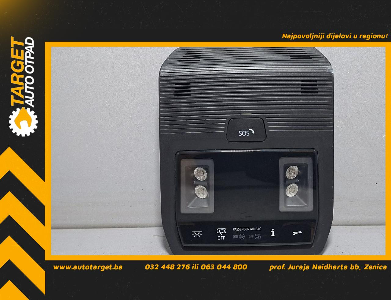 DIJELOVI RASVJETA U KABINI VW GOLF 8 > 19- 2.0 5H0959561H