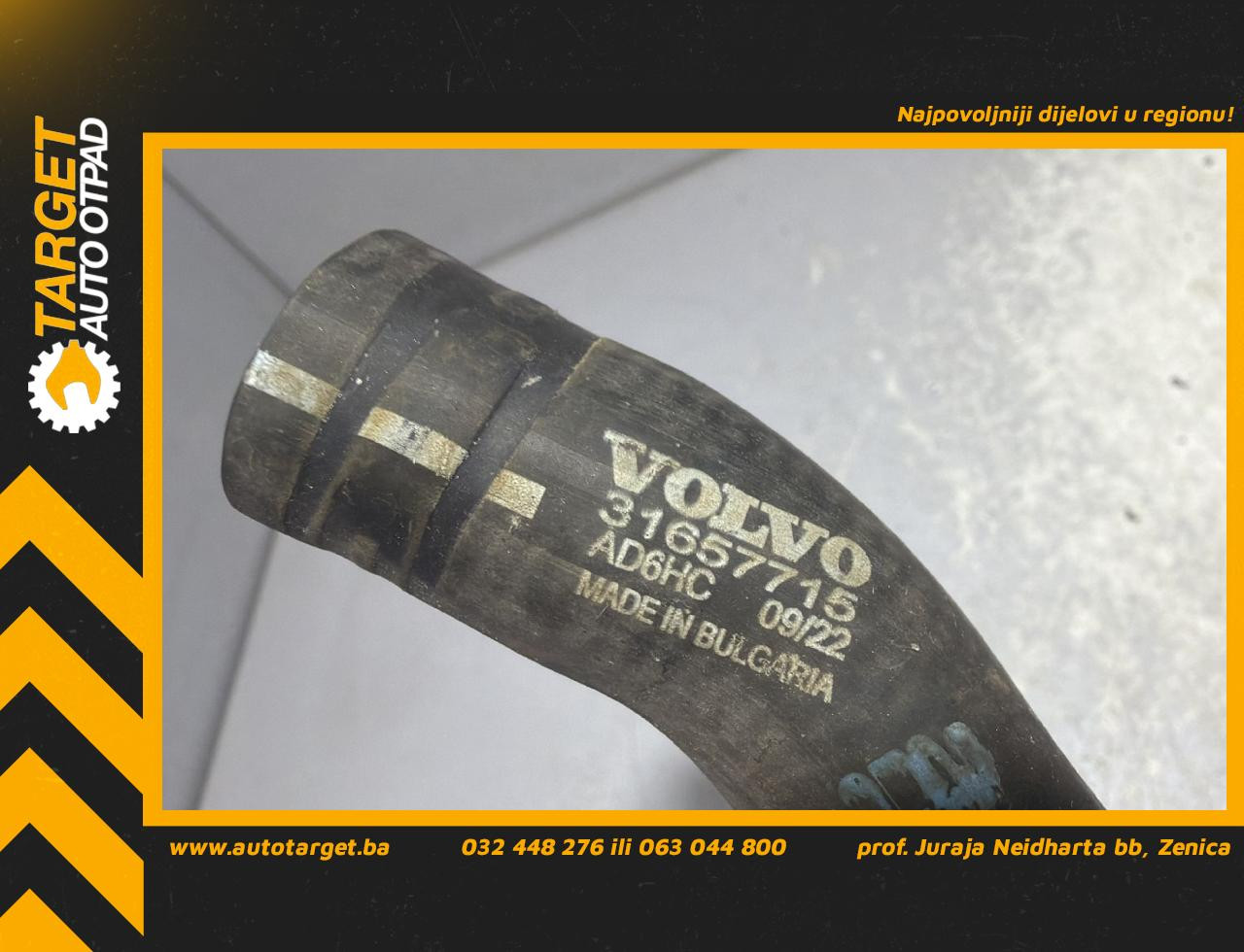 DIJELOVI CRIJEVO VOLVO XC60 > 17- 31657715